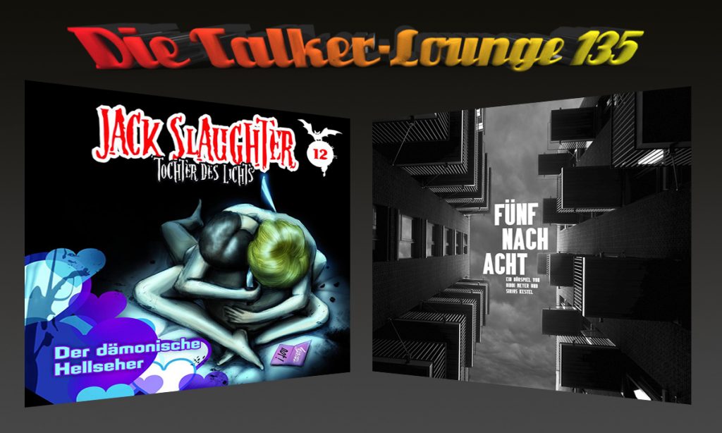 Cover Abbildung der beiden Hörspiele die in der Talkder-Lounge 135 rezensiert werden