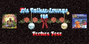 Titelbild inkl. der Cover Abbildung der beiden Hörspiele die in der Talkder-Lounge 136 rezensiert werden